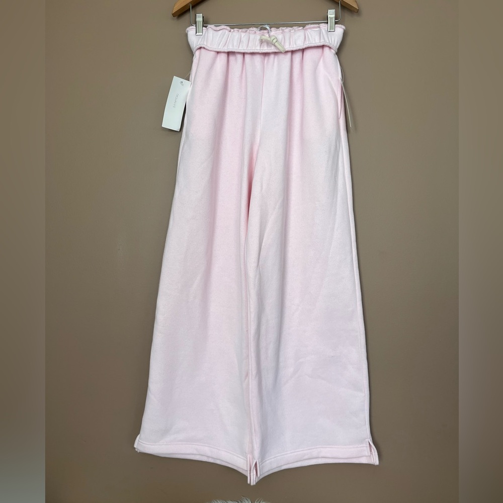 Double Zero Light Pink Wide Leg Pants